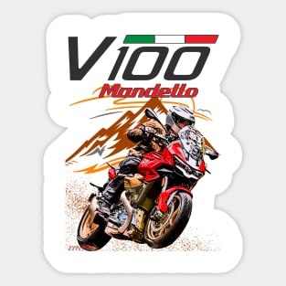 Mandello Guzzi Sticker